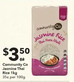 Ritchies Community Co Jasmine Thai Rice offer