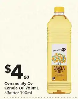 Ritchies Community Co Canola Oil offer