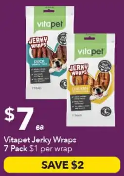 Ritchies Vitapet Jerky Wraps offer