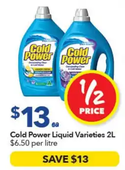 Ritchies Cold Power Liquid Varieties offer