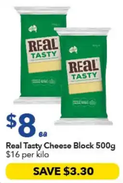 Ritchies Real Tasty Cheese Block offer