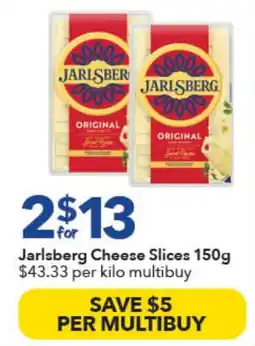 Ritchies Jarlsberg Cheese Slices offer