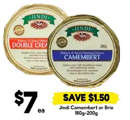 Drakes Jindi Camembert or Brie offer