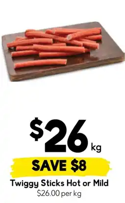 Drakes Twiggy Sticks Hot or Mild offer