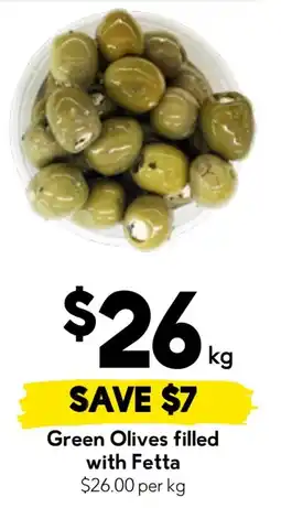Drakes Green Olives filled with Fetta offer