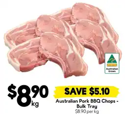 Drakes Australian Pork BBQ Chops offer