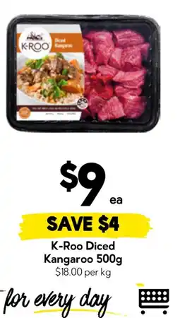 Drakes K-Roo Diced Kangaroo offer