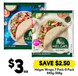 Drakes Helgas Wraps offer