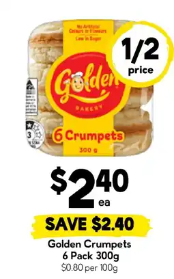 Drakes Golden Crumpets offer