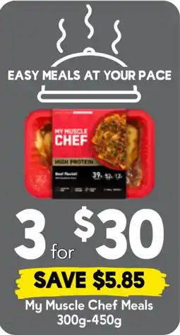 Drakes My Muscle Chef Meals offer