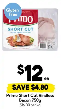 Drakes Primo Short Cut Rindless Bacon offer