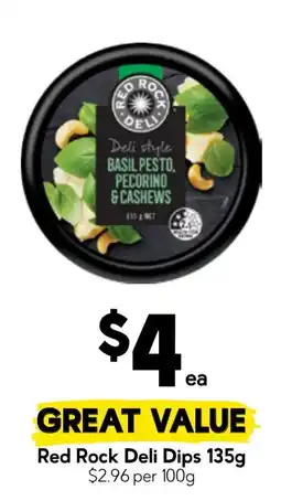 Drakes Red Rock Deli Dips offer