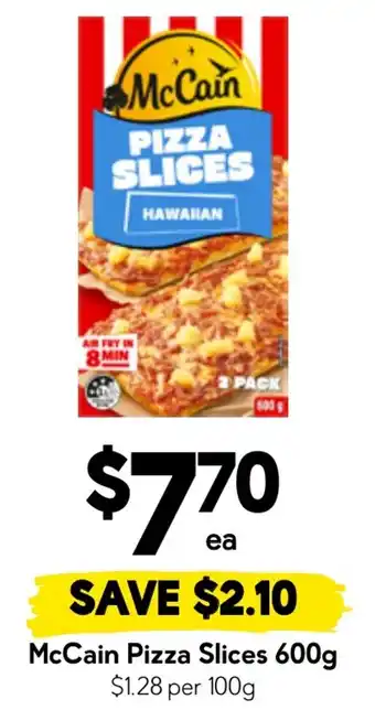 Drakes McCain Pizza Slices offer