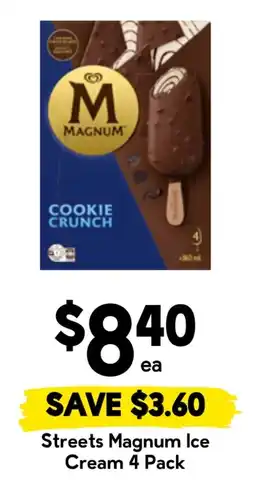 Drakes Streets Magnum Ice Cream 4 Pack offer