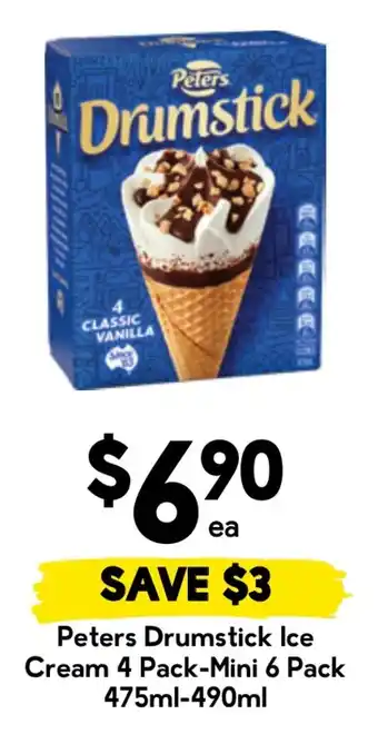 Drakes Peters Drumstick Ice Cream offer