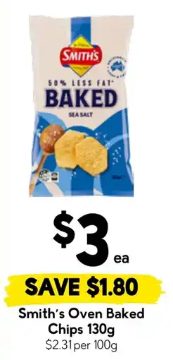 Drakes Smith's Oven Baked Chips offer