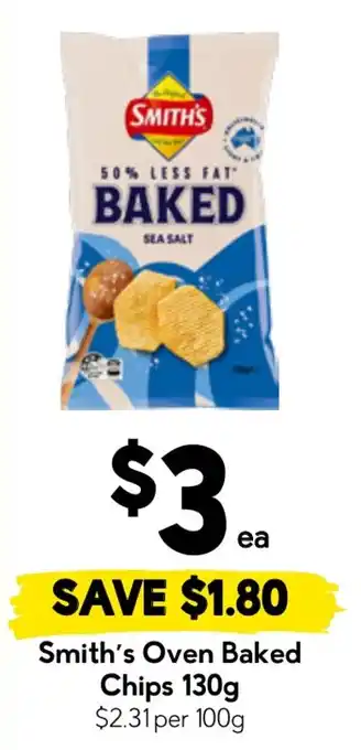 Drakes Smith's Oven Baked Chips offer