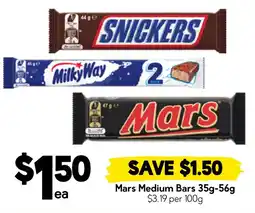 Drakes Mars Medium Bars offer