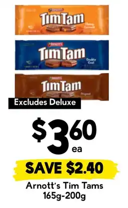 Drakes Arnott's Tim Tams offer