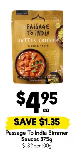 Drakes Passage To India Simmer Sauces offer