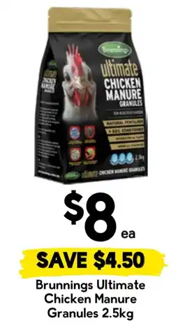 Drakes Brunnerings Ultimate Chicken Manure Granules offer