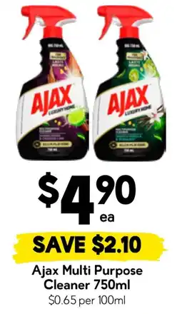 Drakes Ajax Multi Purpose Cleaner offer