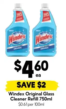 Drakes Windex Original Glass Cleaner Refill offer