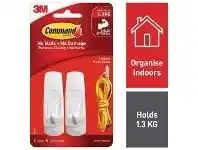 Officeworks Command Medium Hooks 2 Pack offer
