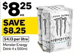 Woolworths Monster Energy Drink offer