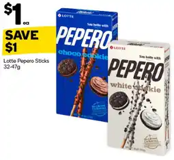 Woolworths Lotte Pepero Sticks offer