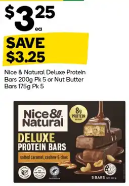 Woolworths Nice & Natural Deluxe Protein Bars offer