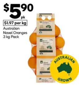 Woolworths Australian Navel Oranges offer