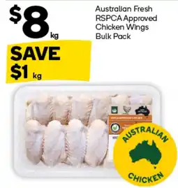 Woolworths Australian Fresh RSPCA Approved Chicken Wings offer