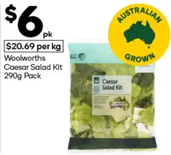 Woolworths Woolworths Caesar Salad Kit offer
