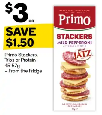 Woolworths Primo Stackers offer