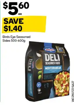 Woolworths Birds Eye Seasoned Sides offer