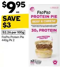 Woolworths FroPro Protein Pie offer