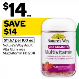 Woolworths Nature's Way Vita Gummies Multivitamin offer