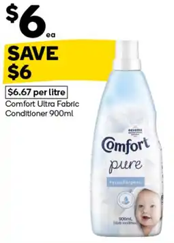 Woolworths Comfort Ultra Fabric Conditioner offer