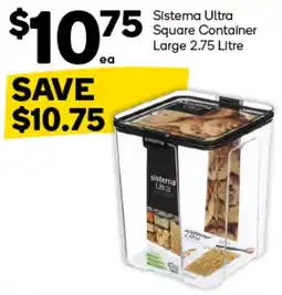 Woolworths Sistema Ultra Square Container offer