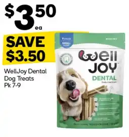 Woolworths WellJoy Dental Dog Treats offer