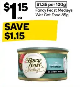 Woolworths Fancy Feast Medleys Wet Cat Food offer