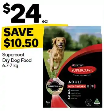 Woolworths Supercoat Dry Dog Food offer
