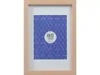 Officeworks Lifestyle Brands Promenade Frame 8 x 12" with 6 x 8" Opening Oak offer