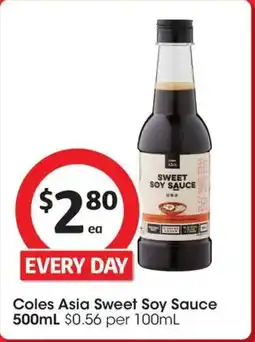 Coles Coles Asia Sweet Soy Sauce offer