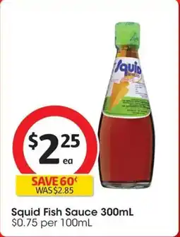 Coles Squid Fish Sauce offer