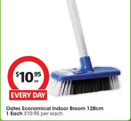 Coles Oates Economical Indoor Broom 128cm offer