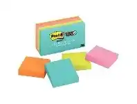 Officeworks Post-it Super Sticky Notes 51x51mm Miami 8 Pack offer