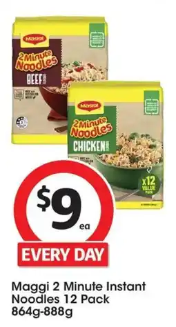 Coles Maggi 2 Minute Instant Noodles offer