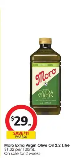 Coles Moro Extra Virgin Olive Oil offer